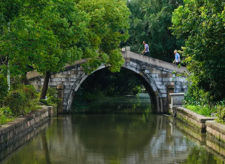 上海東厙村。新華社
