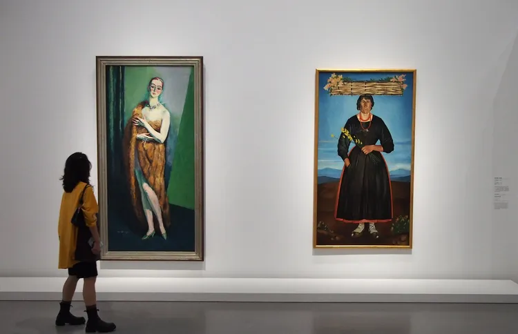 上海西岸美術館。新華社