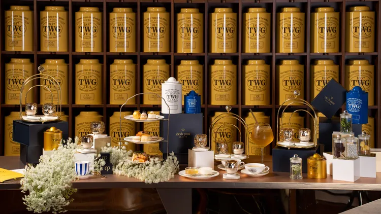 肌膚之鑰xTWG Tea聯名精質光采珍寵茶香饗宴。品牌提供