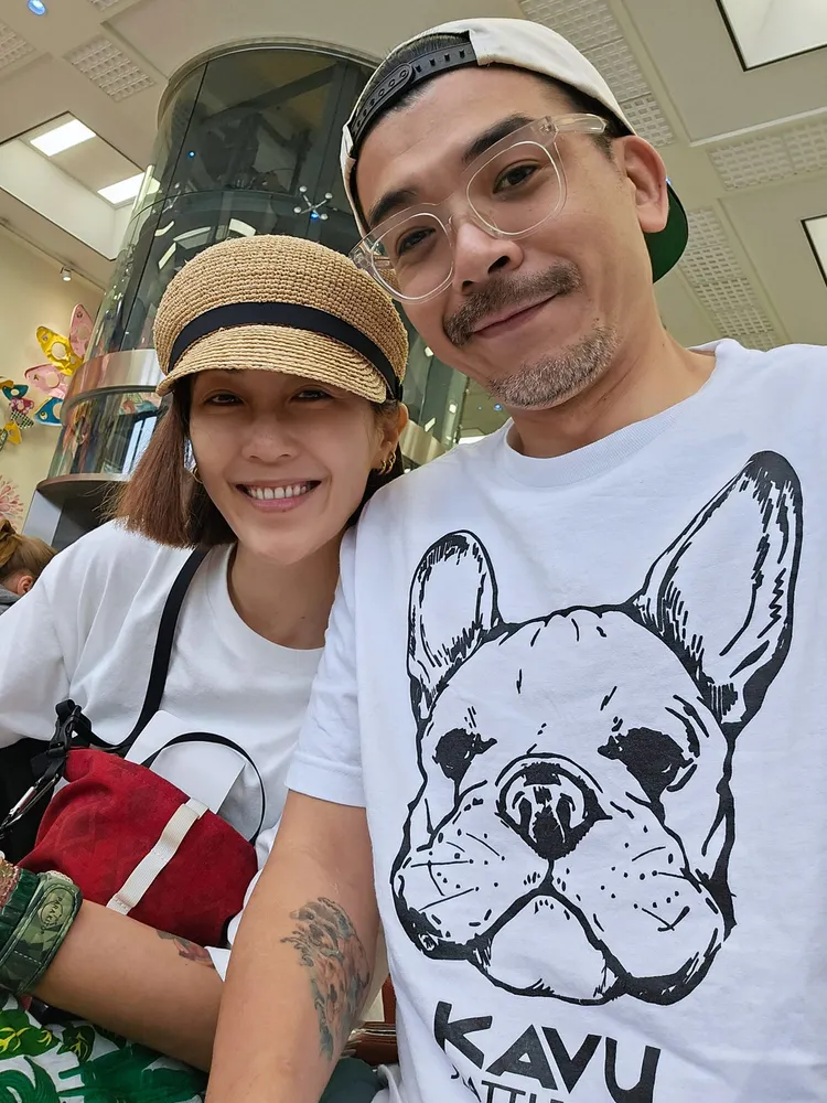 史丹利和Gigi互動超有趣。翻攝自熱血史丹利大叔應援團臉書