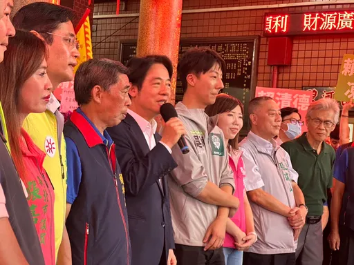 中和站台吳崢喊「讓他用走的進立院」 賴清德:護台已不分「芋仔蕃薯」