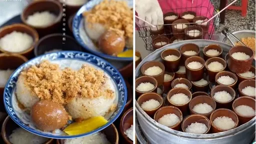 台南巷弄美食!古早味紅土罐米糕 老饕指路帶你嘗鮮