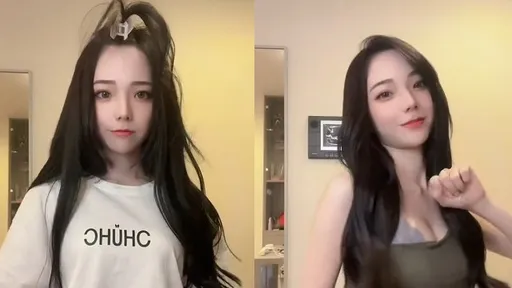 長髮正妹居家樣貌曝光　網驚呆：一秒路人變明星