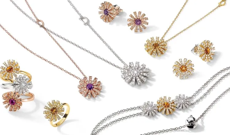 可在日常生活佩戴的Margherita系列珠寶。品牌提供