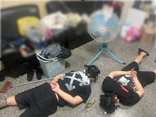 蘆洲警冒險攀屋頂破門攻毒窟 逮4嫌還有通緝犯全送辦