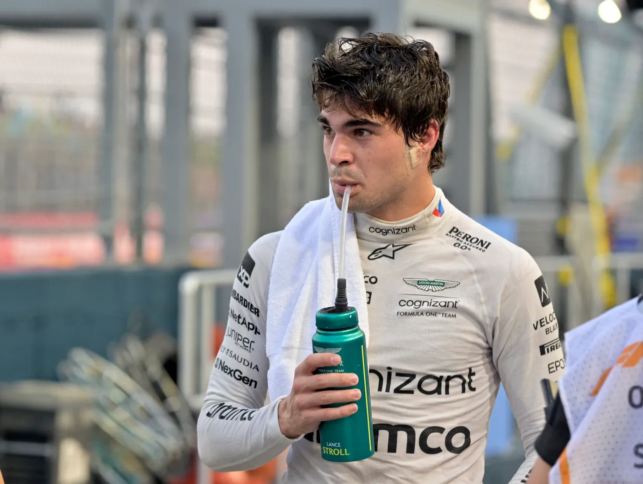 Aston Martin車隊車手斯托爾(Lance Stroll)。路透社