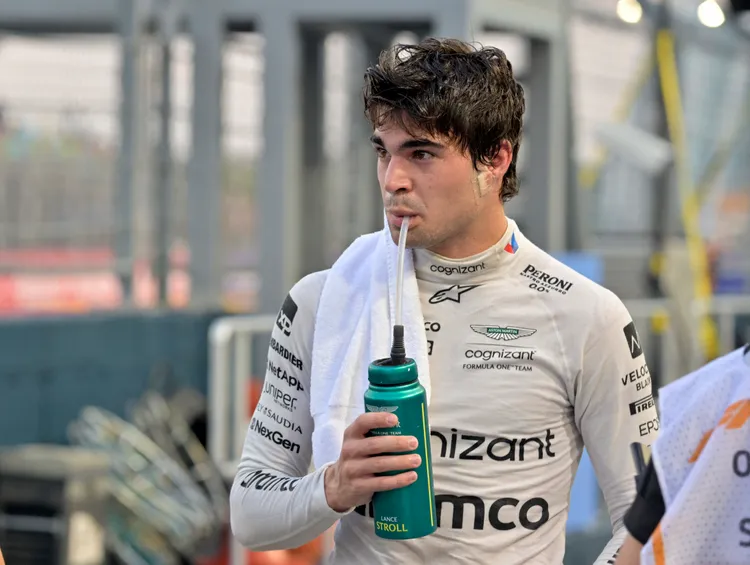 Aston Martin車隊車手斯托爾（Lance Stroll）。路透社