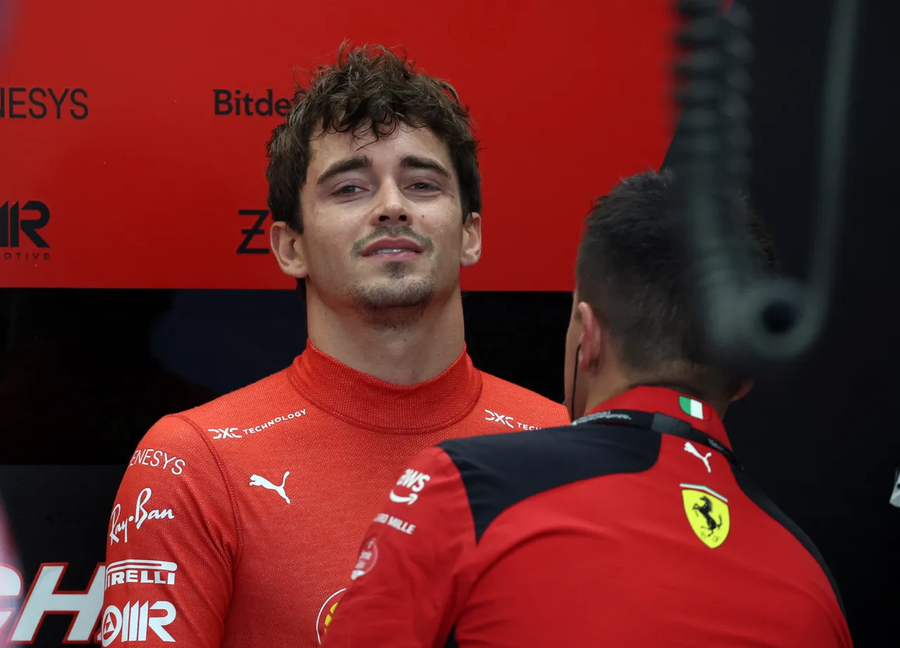 法拉利車隊車手李克勒(Charles Leclerc)。路透社
