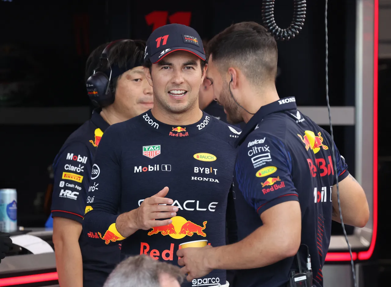 紅牛車隊車手培瑞斯(Sergio Perez)。路透社