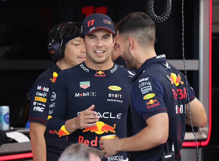 紅牛車隊車手培瑞斯（Sergio Perez）。路透社