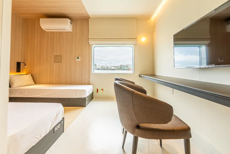 特等艙房。台航提供