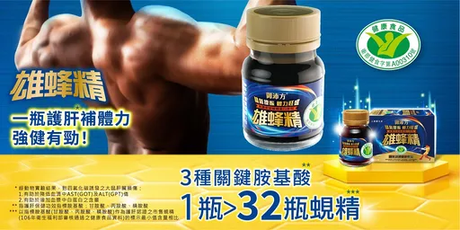 上班族忙碌打拚，你還在喝雞精、蜆精嗎?　護肝飲***有新選擇！雄蜂精！