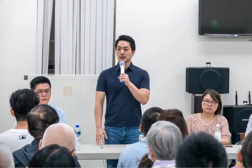 基泰董座記者會開5分鐘一走了之　蔣萬安怒：現在不是辭職離開的時候