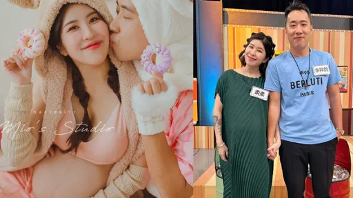 柔柔懷孕7個月發高燒掛急診　嚇壞余祥銓