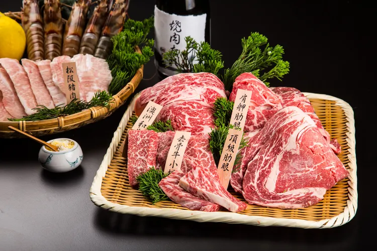 台北晶華酒店三燔本家燒肉禮盒。台北晶華酒店提供