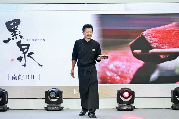 LaLaport尚菜秀，「黑泉」泉弘樹主廚。業者提供