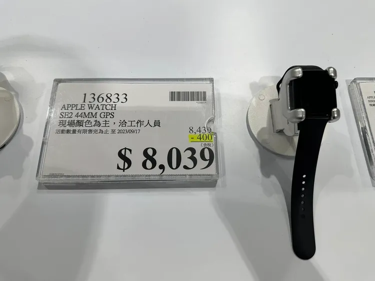 Apple watch降價較少。翻攝自COSTCO 好市多 商品消費心得分享區臉書