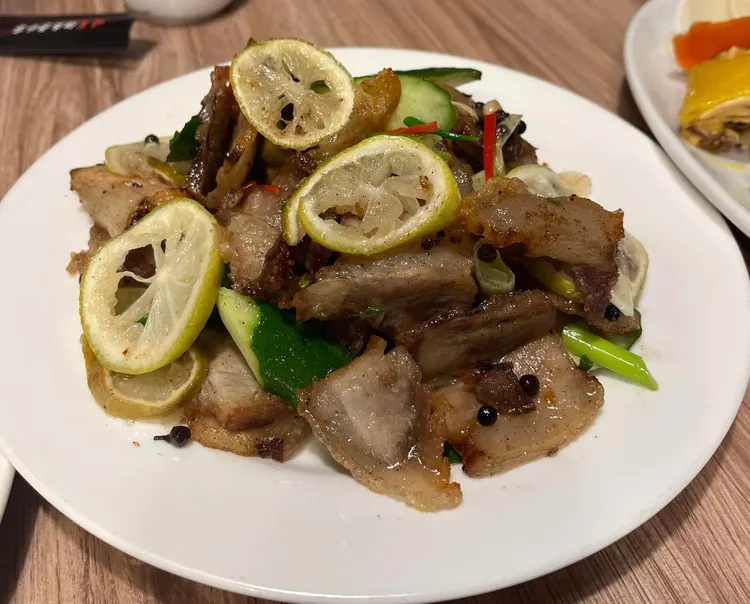 于冠華餐廳料理。翻攝方文琳臉書