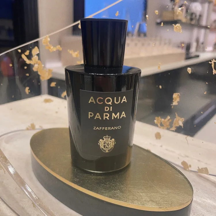 帕爾瑪之水Zafferano藏紅花淡香精，20ml／4200元、100ml／9600元、180ml／1萬2000元。張家玲攝