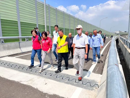 紓解台中大里、霧峰車流 台74線增設草湖匝道預計10月底通車