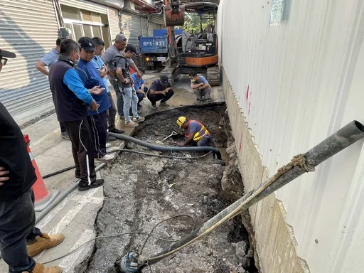 竹市建案施工造成地層下陷　高虹安勘查勒令業者停工並開罰