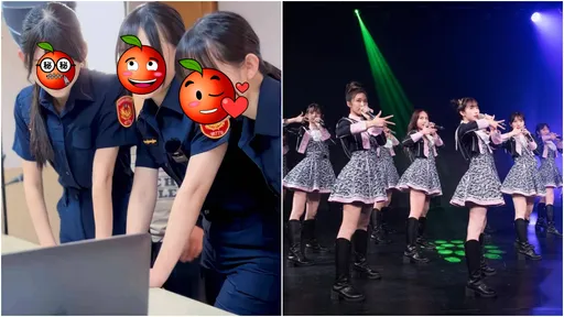 「最仙女警花」看片就恋爱了!真实身分曝光 竟是超人气女团的她