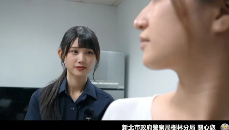 林于馨阻止民眾匯款。翻攝畫面