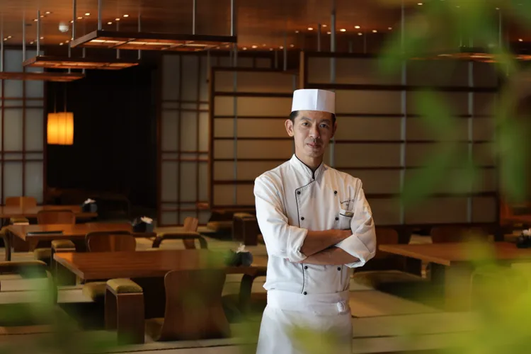 九重花間日本餐廳主廚游宗翰(Dylan Yu)。業者提供