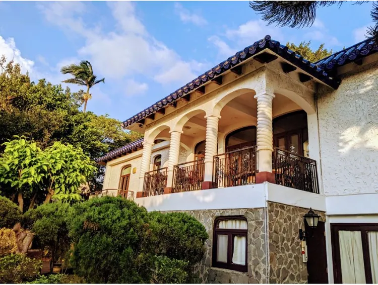 位於陽明山仰德大道二段的林語堂故居，平均每日參觀人數20人。翻攝文化局官網