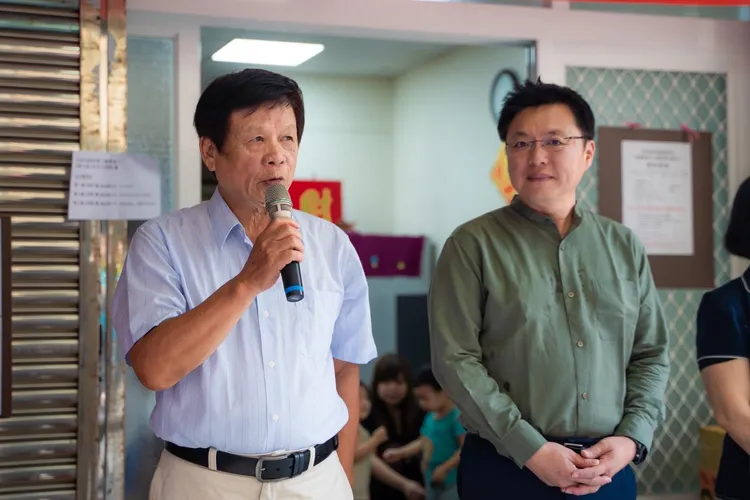 社區發展協會理事長張康夫樂見終於迎來好結果。翻攝畫面