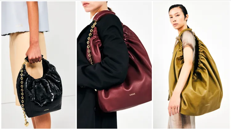 LOEWE 2024春夏包款。品牌提供