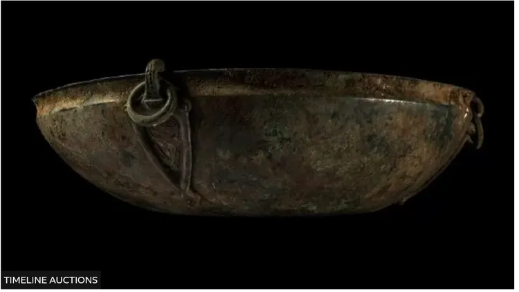 歷史文物拍賣網站照片。BBC