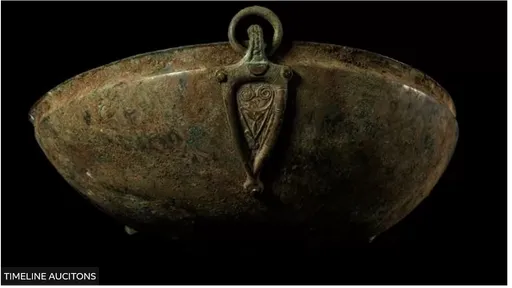 他挖到英倫老祖先用的碗 拍賣價格預估破7位數