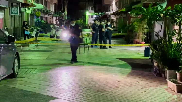 住戶反映聽到好幾聲槍響，但現場未尋獲彈殼。讀者提供