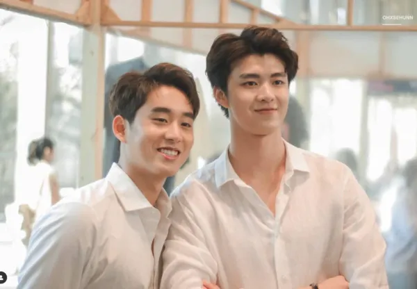 訕甲沃拉翁(左)演出BL劇。   翻攝est_rvp  IG