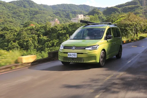壹蘋試駕|兩人世界的車宿夥伴 福斯商旅Caddy California露營車魅力十足