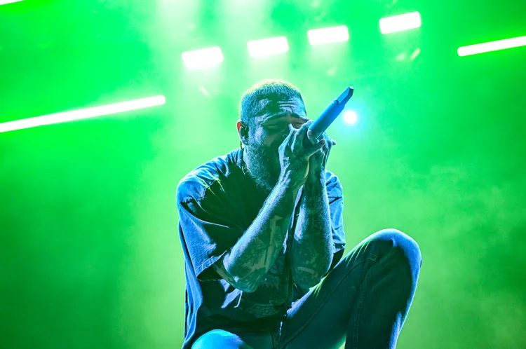 巨星馬龍創作俱佳，滿滿2小時演出，讓1.8萬名粉絲瘋狂。Live Nation Taiwan提供