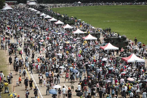 湖口營區開放!11萬民眾湧參觀操演 軍方感謝熱情支持