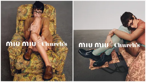 穿上就是品味的化身　MIU MIU x Church’s联名鞋颜色细节都太美