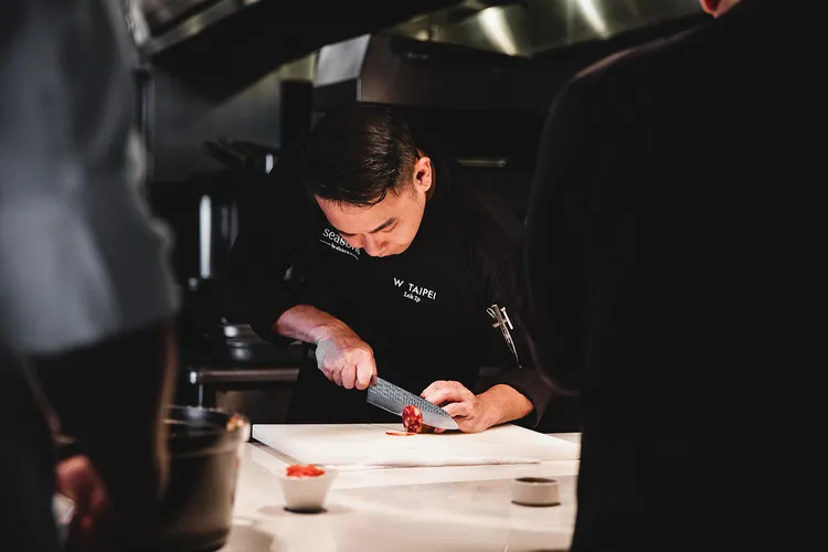 Seasons by olivier e. 營運主廚葉城樂 Lok Ip。台北W飯店提供