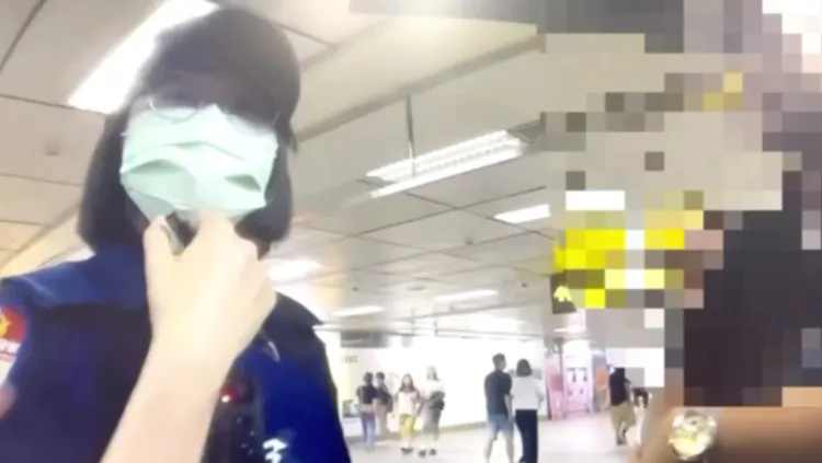 警方協助菲律賓遊客尋人。翻攝畫面