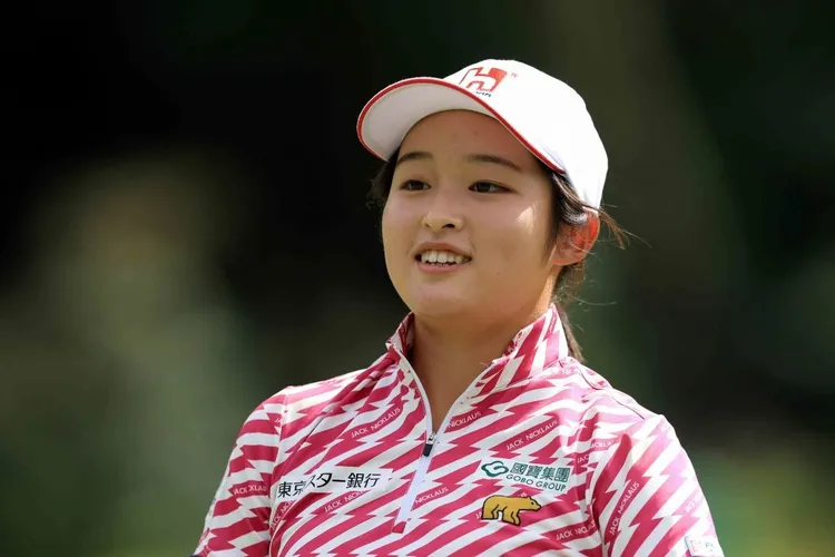 吳佳晏目前高居日次巡獎金后。 翻攝JLPGA官網