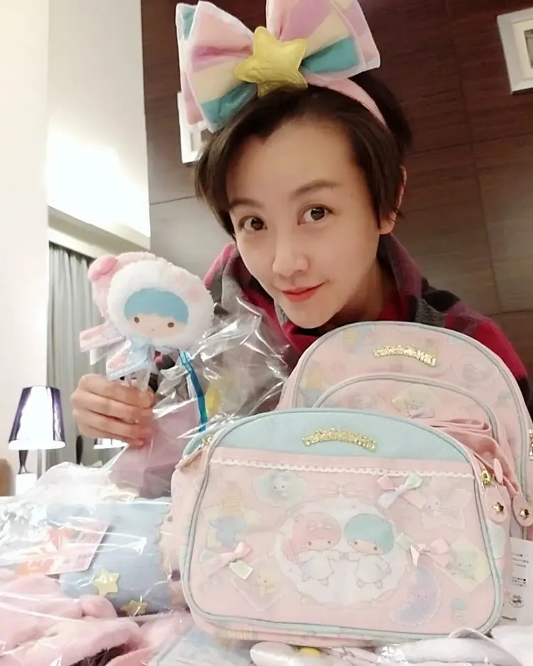 寇乃馨超愛Kikilala雙子星。翻攝自寇乃馨臉書