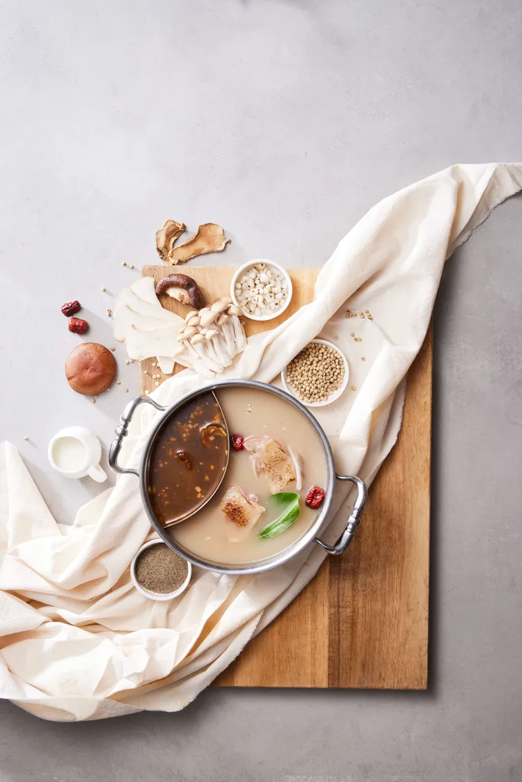 暖心胡椒豬肚雞鍋香而不辣。業者提供