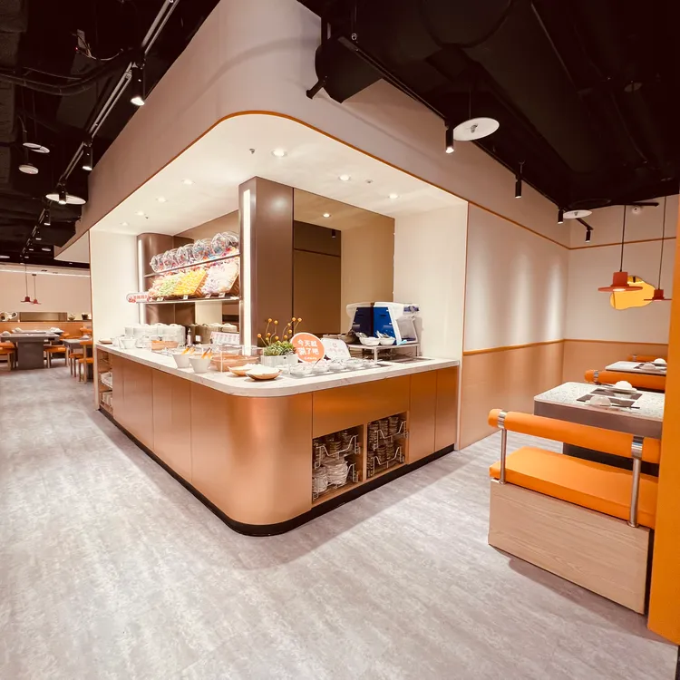 自助吧寬敞明亮。業者提供