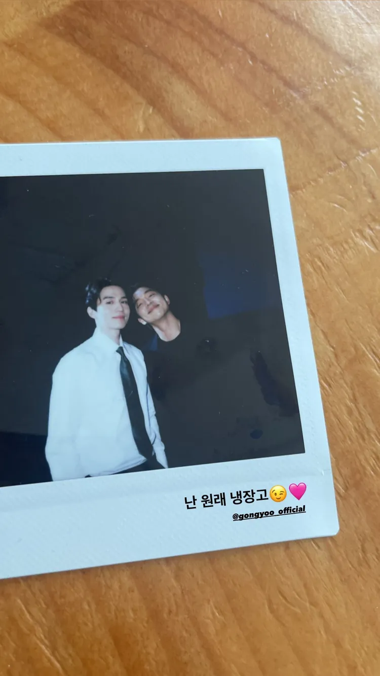 李棟旭（左）在IG限動隔空回應孔劉。翻攝李棟旭IG