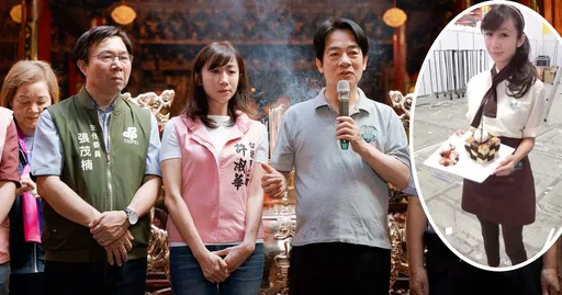 讚她半工半讀艱苦圓大學夢!賴清德至情推薦當場逼哭「第一代雞排妹」