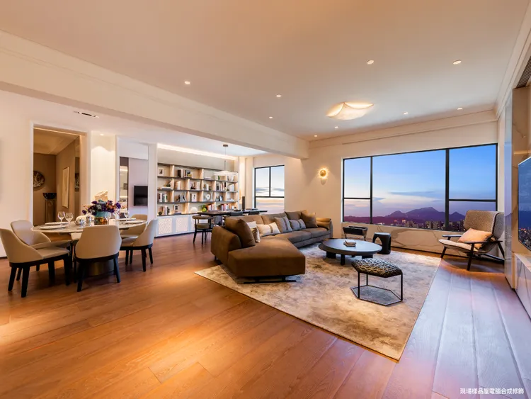 「大同莊園3」現場樣品屋電腦合成修飾。
