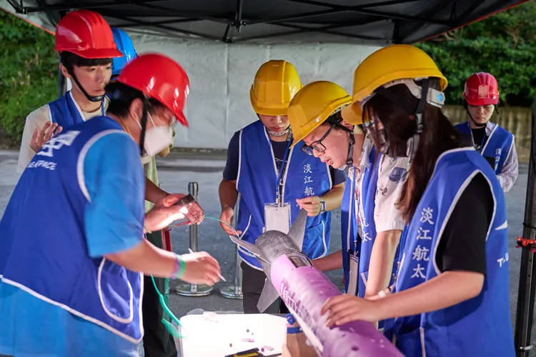 科研探空火箭「Jessie」今早升空。國家太空中心提供