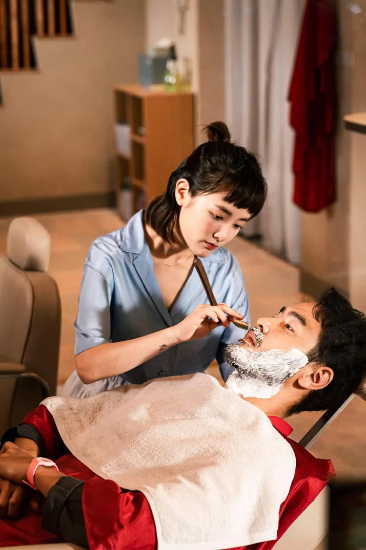 阮經天與王淨有情感的對手戲。一種態度電影股份有限公司提供